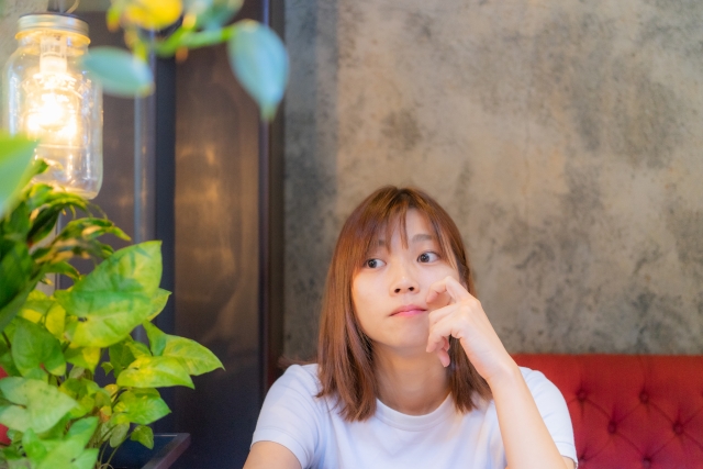 worried woman